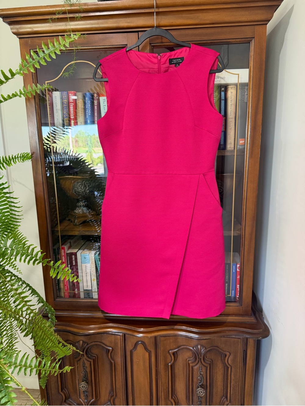 Tahari pink dress